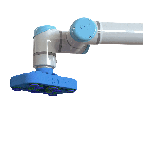 Simulaciones de robots colaborativos 5 brazo ur cade sin fondo